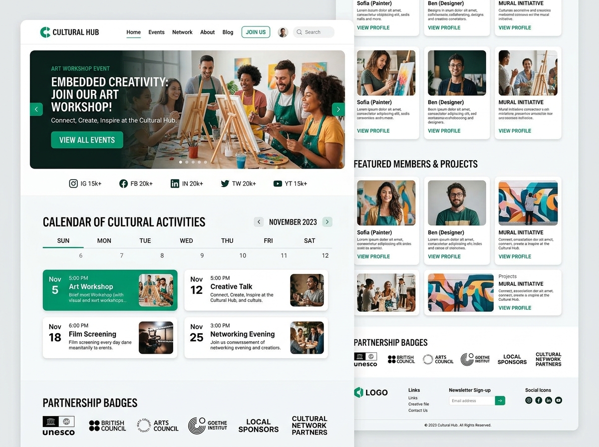 Scheda Associazione Culturale e Hub Creativo in Puglia — Arte Puglia